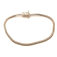 18K Yellow Gold Custom Tennis Bracelet Mounting