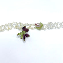 Natural Semiprecious Mix & Peridot Gemstone Necklace