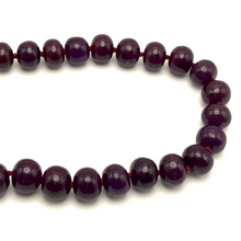 Natural Ruby Necklace | Smooth 11-13mm Rondelle Beads 60 Pcs 1010 Carats | Rich Crimson Red VVS Clarity | 25 Inch Heirloom-Style Gemstone Jewelry