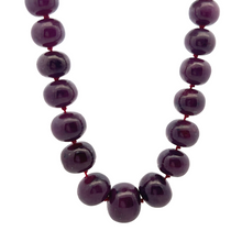 Natural Authentic Ruby Necklace | Smooth 12-19mm Rondelle Beads 81 Pieces 1183 Carats | Rich Crimson Red VVS Quality | 22 Inch Collector-Grade Gemstone Jewelry