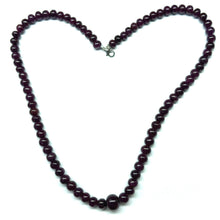 Natural Ruby Necklace | Smooth 7–13mm Rondelle Beads 81 Pcs 405 Carats | Deep Burgundy Red VS Clarity | 22 Inch Luxury Gemstone Jewelry