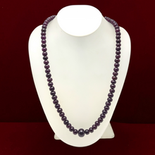 Opulent Natural Ruby Smooth Necklace 7mm Rondelle with 13mm Central Ruby Gemstone Jewelry with Timeless Elegance for Prosperity, Recognition & Protection
