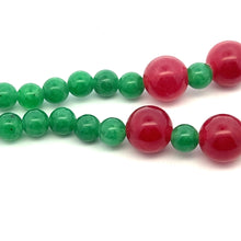 Natural Jade 6-10mm Plain Ball Gemstone Necklace