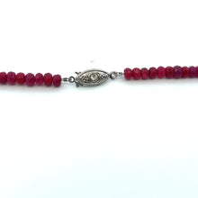 Natural Ruby Rondelle Facet Cut 4.5mm Beads Precious Necklace