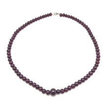 Opulent Natural Ruby Smooth Necklace 7mm Rondelle with 13mm Central Ruby Gemstone Jewelry with Timeless Elegance for Prosperity, Recognition & Protection