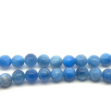 Natural Sodalite Plain Ball Semiprecious Necklace