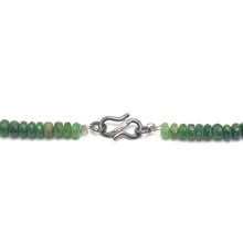 Tsavorite Natural, Peridot, Black Tourmaline, and Spessartite Necklace