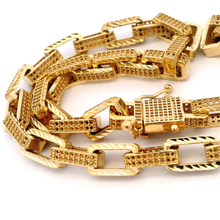 14K Yellow Gold Chain Necklace Mounting