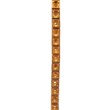 18K Pink Gold Tennis Bracelet Mounting