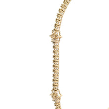 Bracelet 18K Yellow Gold Tennis Mounting