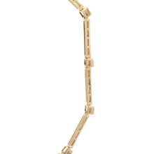 18K Yellow Gold Tennis Design Bracelet Mounting