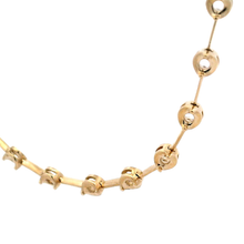 18K Yellow Gold Station Necklace Mounting