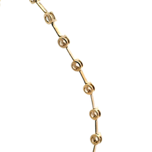 18K Yellow Gold Station Necklace Mounting