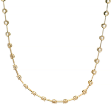 18K Yellow Gold Station Necklace Mounting