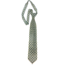 Handcrafted Circle Pattern Pearl Tie Timeless Circular Elegance