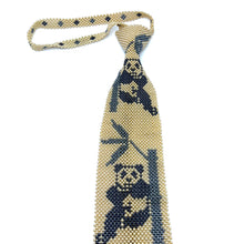 Handcrafted Panda Theme Pearl Tie Playful and Unique