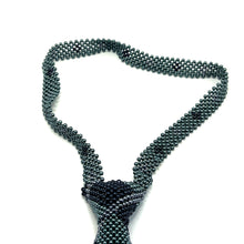 Handcrafted Diamond Linked Pattern Pearl Tie Unique and Stylish