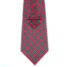 Handcrafted Argyle Pattern Pearl Tie Unique Neckwear