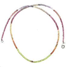 Natural Tondu Sapphire Rondelle Facet Cut Beads Precious Necklace