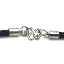 Natural Howlite Gemstone 16mm Ball With Handcrafted Black Twisted Cord Pendant Necklace Believed To Support Stress Relief And Calm Thoughts