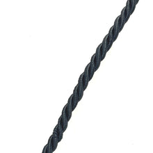 Chalcedony Natural Gemstone Pendant Necklace 22mm Tumble Shape with Black Twisted Cord Symbol of Brotherhood