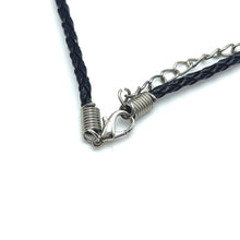 Natural Carnelian Gemstone 14.5mm Pear Shape With Black Twisted Cord Pendant Necklace Associated With Confidence Creativity And Inner Strength