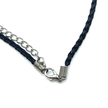 Natural Carnelian Gemstone 14mm Drop Shape With Dark Twisted Cord Pendant Necklace Known For Confidence Motivation And Vital Energy