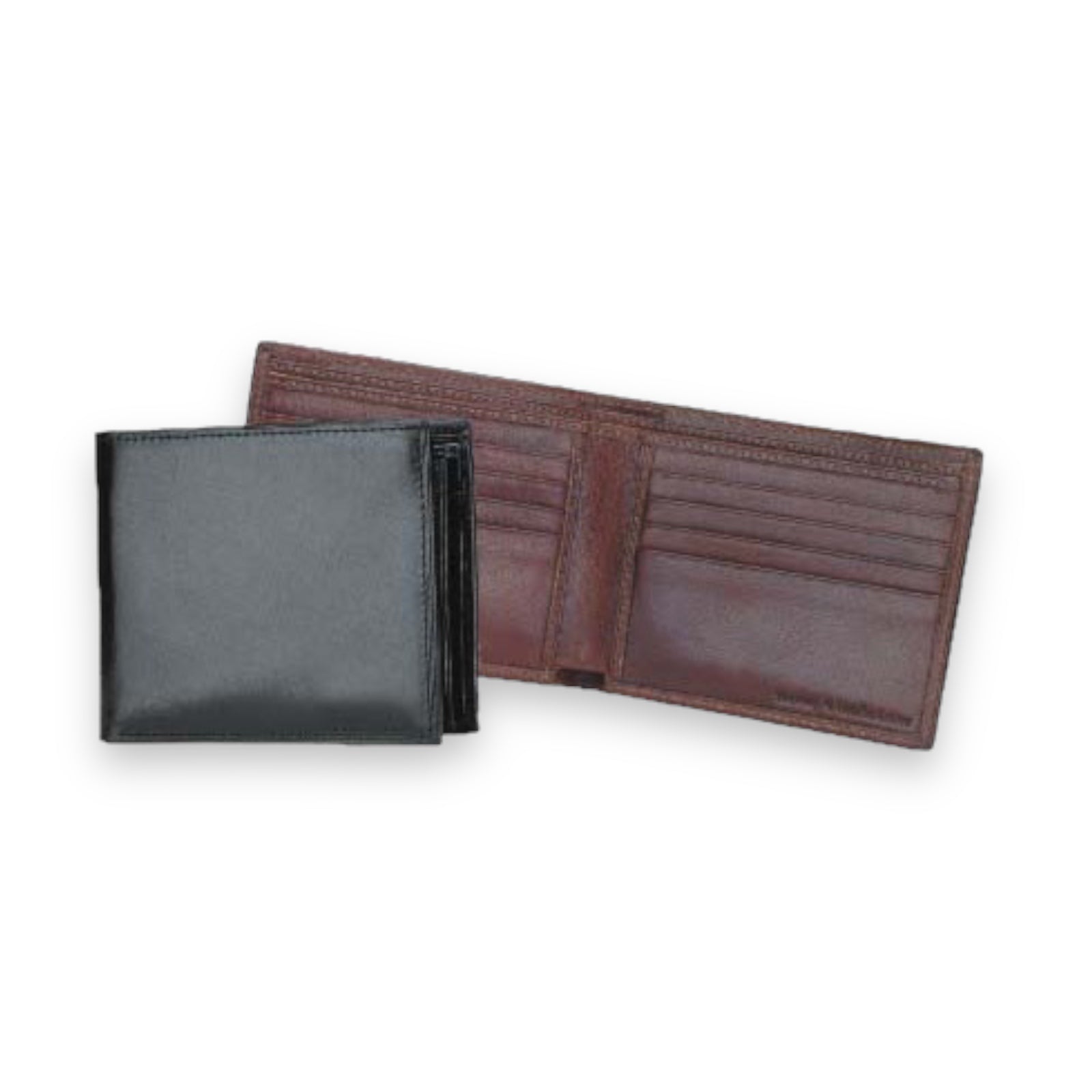 Billfold Men's Wallet Leather Umberto Ferreti Made In Italy Organizer