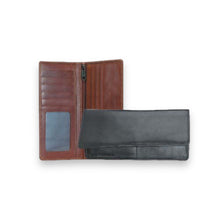 Multi Card Holder Thin Wallet Leather Umberto Ferreti Made In Italy