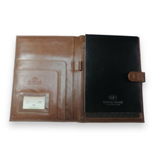 A4 Notepad Holder Leather Umberto Ferreti Made In Italy Organizer