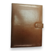 A4 Notepad Holder Leather Umberto Ferreti Made In Italy Organizer