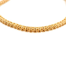 18K Yellow Gold Tennis Custom Bracelet Mounting