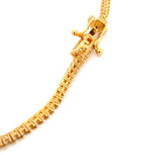 18K Yellow Gold Tennis Custom Bracelet Mounting