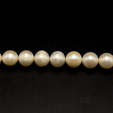 Natural Freshwater Pearl 11mm Cream Round Necklace 15.7inch Timeless Gift Necklace for Love and Blessings