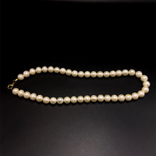 Natural Freshwater Pearl 10mm Cream Round Necklace 17.2inch Classic Pearl Strand for Timeless Style and Harmony