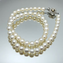 Pearl Elegant White Plain June Birthstone Necklace