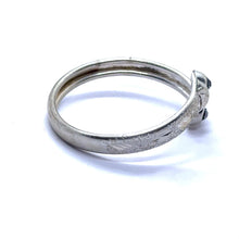 Adjustable German Silver Baby Open Kada Set Black Stone Accent – Traditional Lightweight Bangles - Bracelet