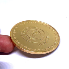 Bal Gopal 24K Gold Plated Swiss Coin – Holy Symbol of Innocence Love & Spiritual Purity - Coins