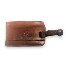 Luggage Tag Leather Umberto Ferreti Made In Italy Organizer