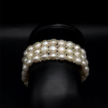 Bracelet Freshwater Pearl Cool White Button Shape Elegant June Birthstone Jewelry Balance Healing and Timeless Natural