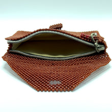 Handmade Purse Luxury Bronze Pearls Beaded Shoulder Bag