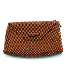 Handmade Purse Luxury Bronze Pearls Beaded Shoulder Bag