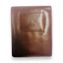 Badge Holder Leather Umberto Ferreti Italy Organizer Gift
