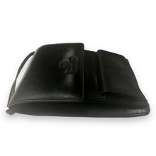 Badge Holder Leather Umberto Ferreti Italy Organizer Gift