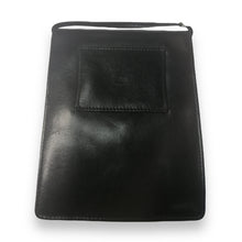 Badge Holder Leather Umberto Ferreti Italy Organizer Gift