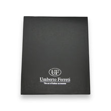 Cards Organizer Compact Zipper Leather Umberto Ferreti Italy