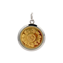 Tri-Dathu Divine Chinese Characters & Zodiac Sign Pendant – Handcrafted Unisex Talisman in Gold Silver & Copper