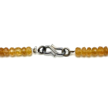 Citrine Natural, Peridot, Amethyst, Spessartite, Tsavorite, and Black Tourmaline Necklace