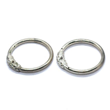 Classic Adjustable German Silver Kada Pair – Lightweight Baby Bangles for Newborns & Infants - Bracelet