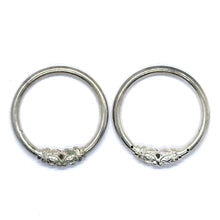 Classic Adjustable German Silver Kada Pair – Lightweight Baby Bangles for Newborns & Infants - Bracelet